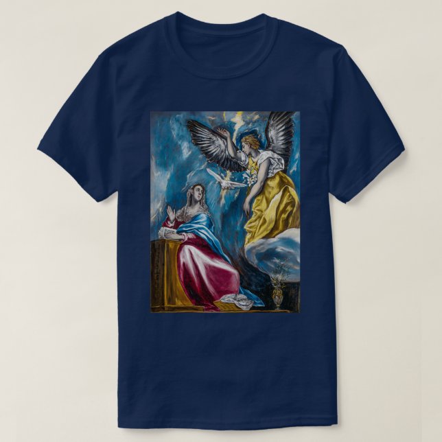 El Greco The Annunciation T-Shirt (Design Front)