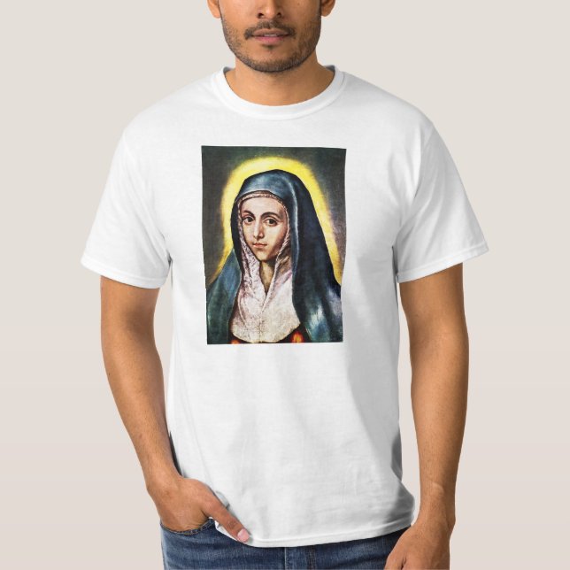 El Greco Virgin Mary T-shirt (Front)