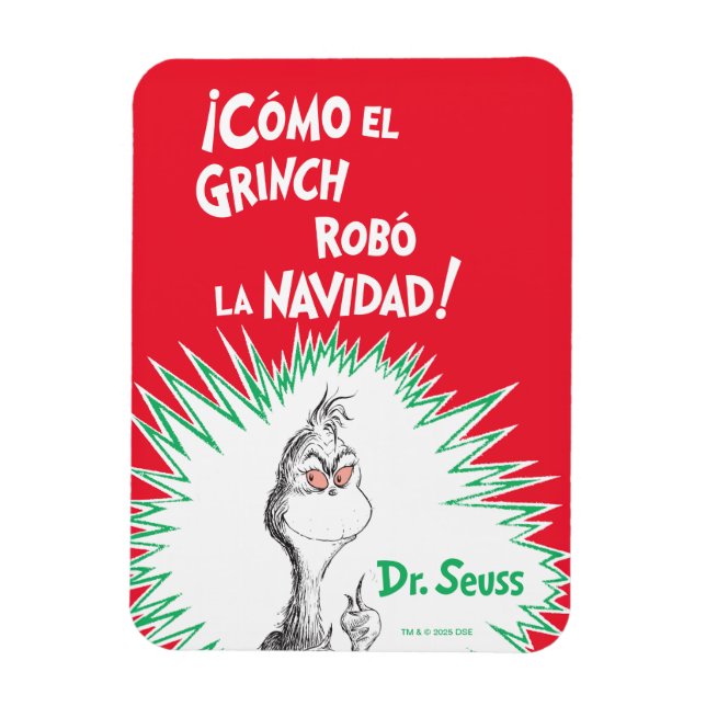 El Grinch Robó La Navidad Magnet (Vertical)