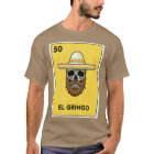 El Gringo Mexican Lottery Bingo Game Skull Card 