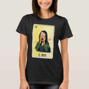 El Grito Mexican Slang Lottery Bingo Cards T-Shirt
