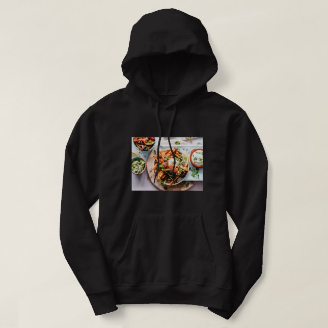 El GUAPO - Spanish for Handsome Hoodie (Design Front)