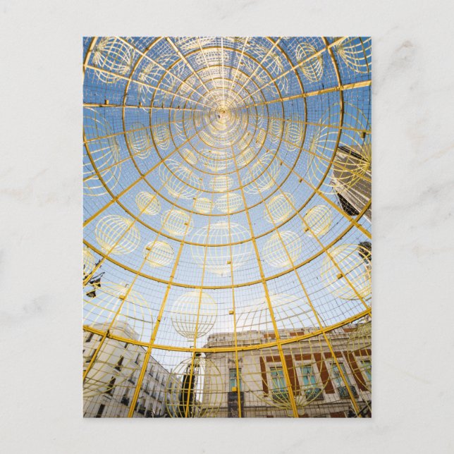 El interior de la Navidad Postcard (Front)