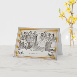 El jarabe en ultratumba - Dia De Los Muertos Card