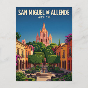 El Jardín Mexico Postcard