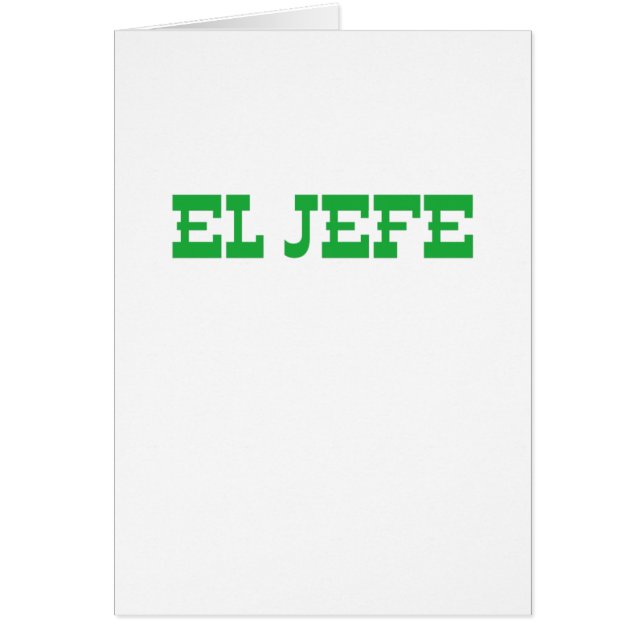 El Jefe (Front)