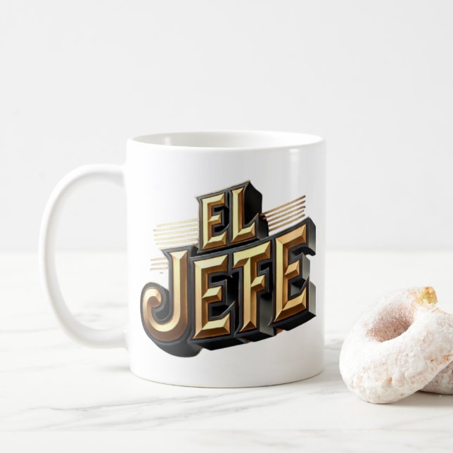 El Jefe Coffee Mug (With Donut)