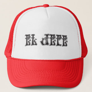 El Jefe logo Liquido Liquid Trucker Hat