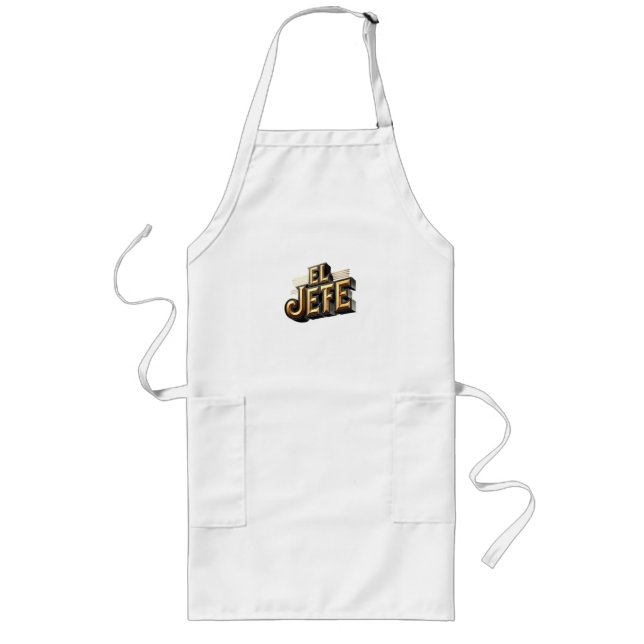 El Jefe Long Apron (Front)