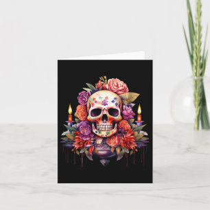 El Jefe Perfect Mexican Dia De Los Muertos Hallowe Card