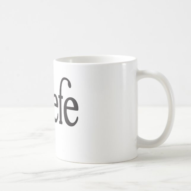 El jefe "The Boss" Coffee Mug (Right)