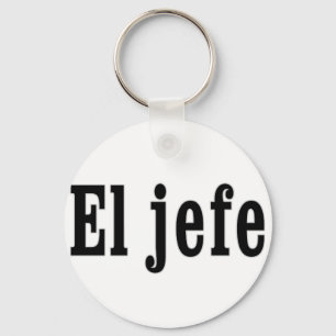 El jefe "The Boss" Key Ring