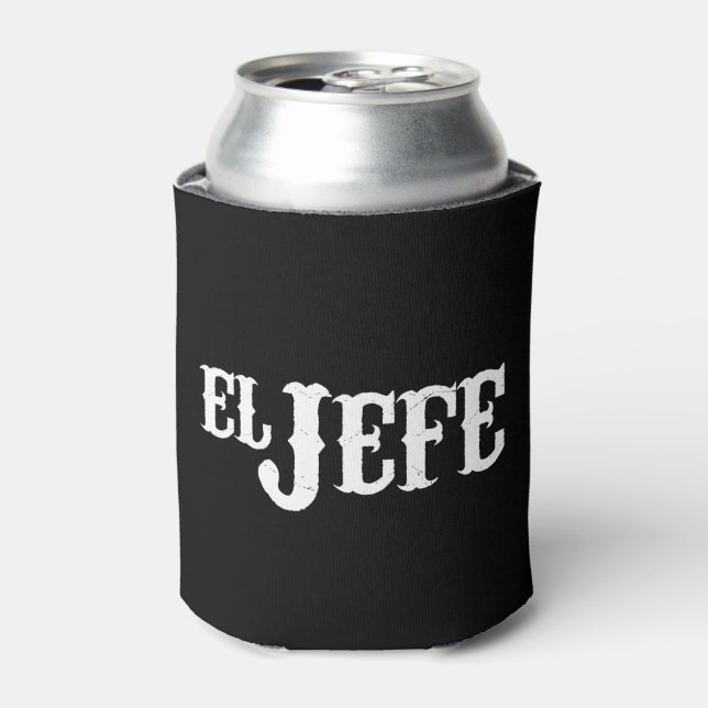El Jefe Translation The Boss Can Cooler (Can Front)