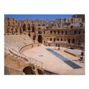 El Jem Colosseum Amphitheatre Tunisia Photo Print