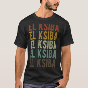 El Ksiba City Morocco Retro T-Shirt