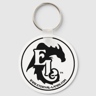 EL logo-B&W- Keychain