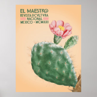 El Maestro Cactus Print | Mexican Botanical Art