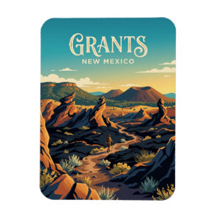 El Malpais National Monument USA Magnet