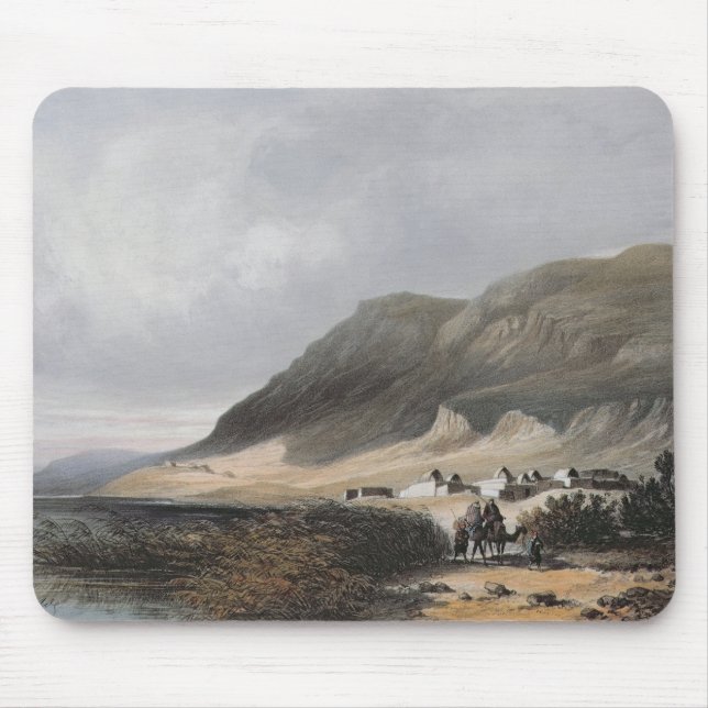 El-Mejdel  engraved by Jean Jacottet  ; Mouse Mat (Front)