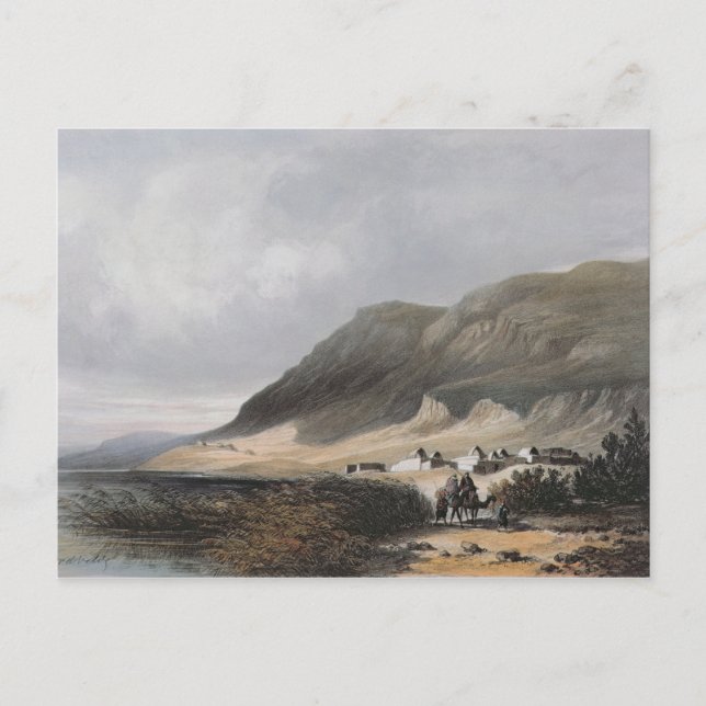 El-Mejdel  engraved by Jean Jacottet  ; Postcard (Front)