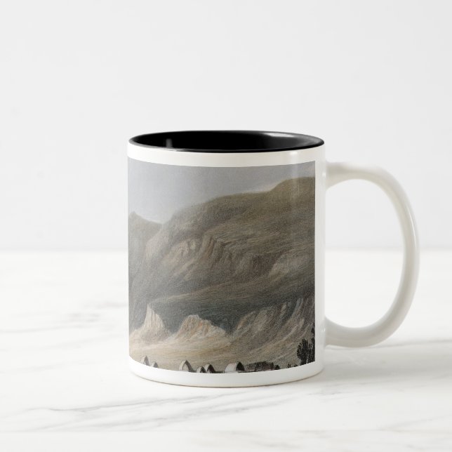 El-Mejdel  engraved by Jean Jacottet  ; Two-Tone Coffee Mug (Right)