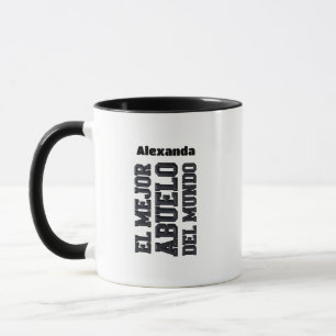 El Mejor Abuelo del Mundo Best Grandpa Spanish Mug