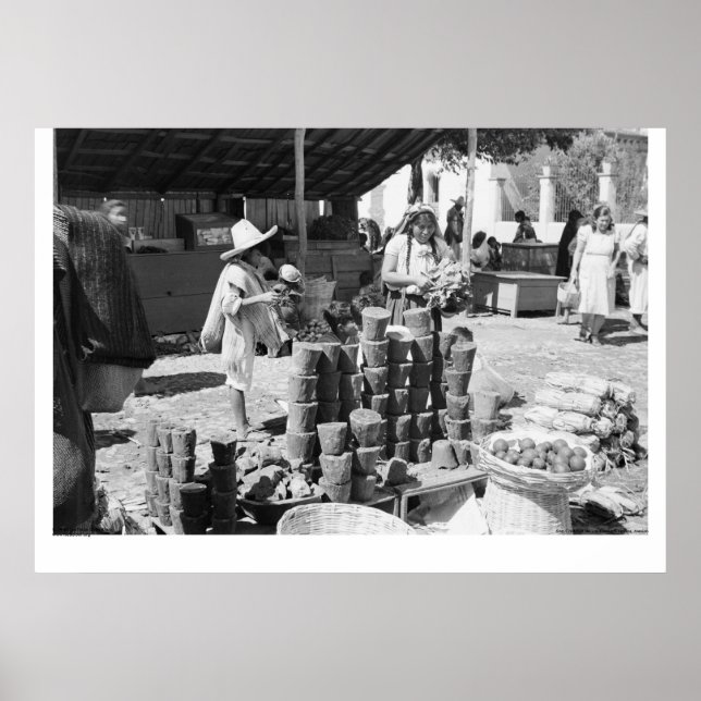 El Mercado, San Cristobal de Las Casas Poster (Front)
