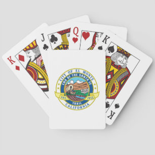 El Monte (California) City Seal Playing Cards