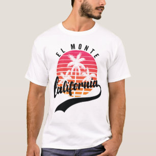 El Monte,Retro Sunset Men's T-Shirt