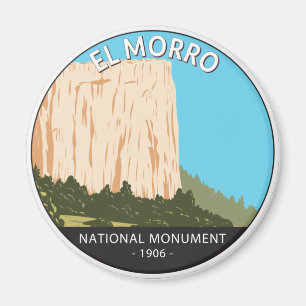 El Morro National Monument Inscription Rock Magnet