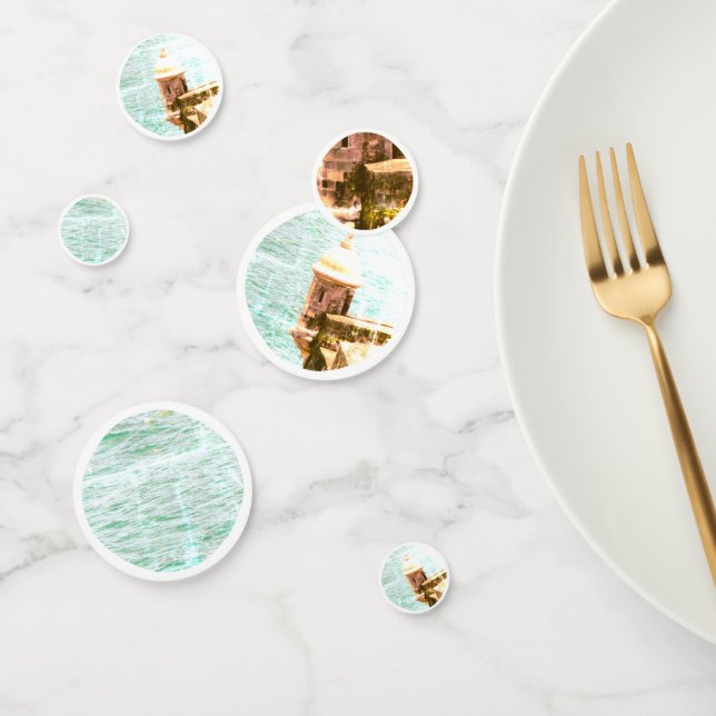 El Morro: Puerto Rico Party Theme Confetti (Group)