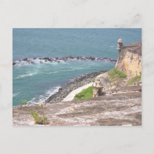 El Morro, Puerto Rico Postcard
