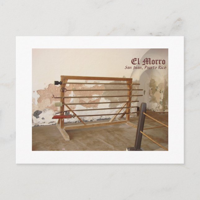 El Morro, San Juan, Puerto Rico Postcard (Front)