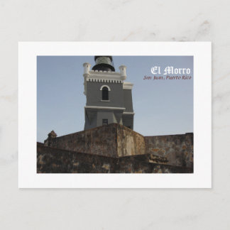 El Morro, San Juan, Puerto Rico Postcard