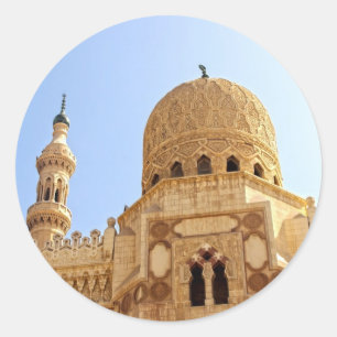 El Morsy Mosque Classic Round Sticker