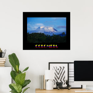 El Nevado del Tolima Colombia Poster