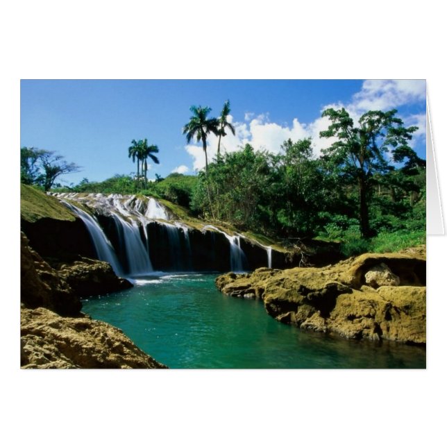 El Nicho Falls, Cuba (Front Horizontal)
