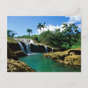 El Nicho Falls, Cuba Postcard