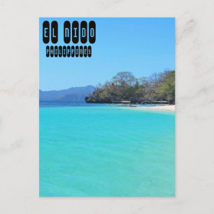 El Nido in Palawan Philippines Postcard