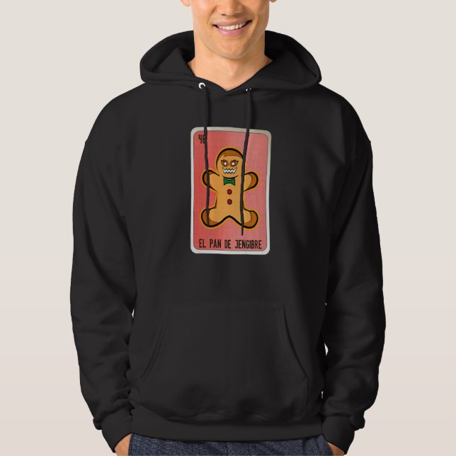 El Pan De Jengibre Mexican Slang Lottery Bingo Car Hoodie (Front)