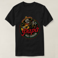 El Papá Mas Chingon Mariachi Skeleton Mexican Dad