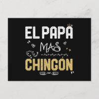 El Papa Mas Chingon Spanish Dad Cool Mexican