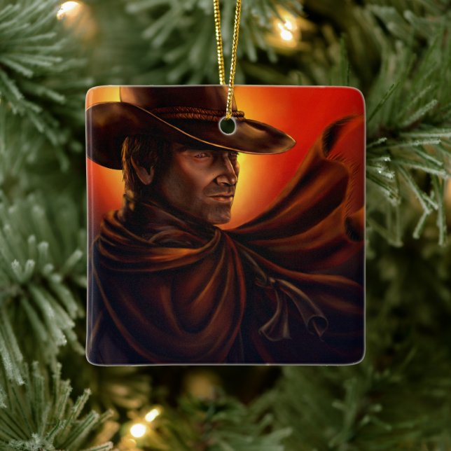 El Paso  Ceramic Ornament (Tree)