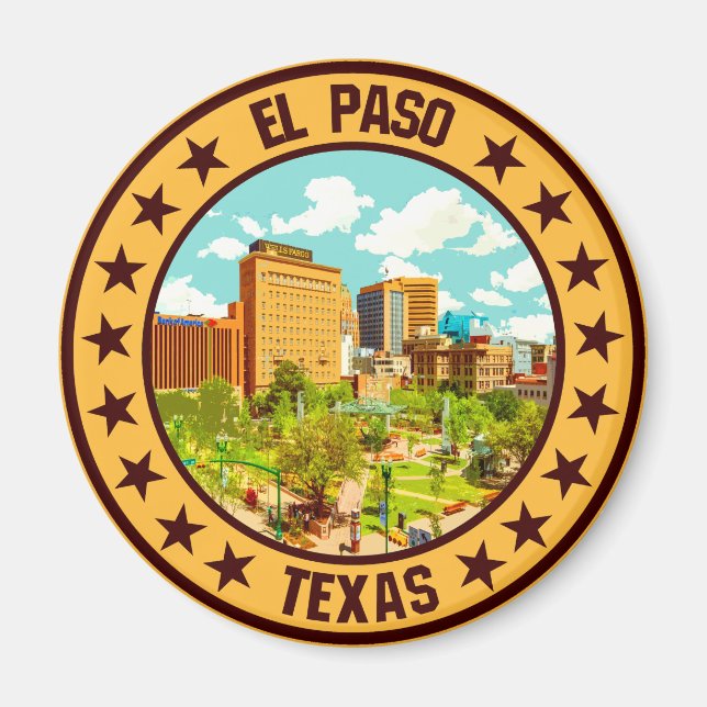 El Paso                                            Magnet (Front)