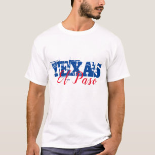 El Paso Texas Dual Font T-Shirt