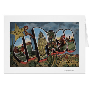 El Paso, Texas - Large Letter Scenes