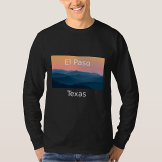 El Paso Texas Mountain sunset hometown T-Shirt