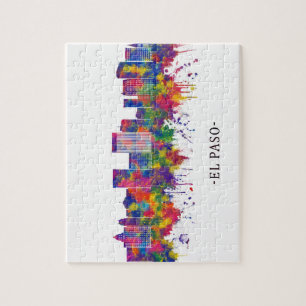 El Paso Texas Skyline Jigsaw Puzzle