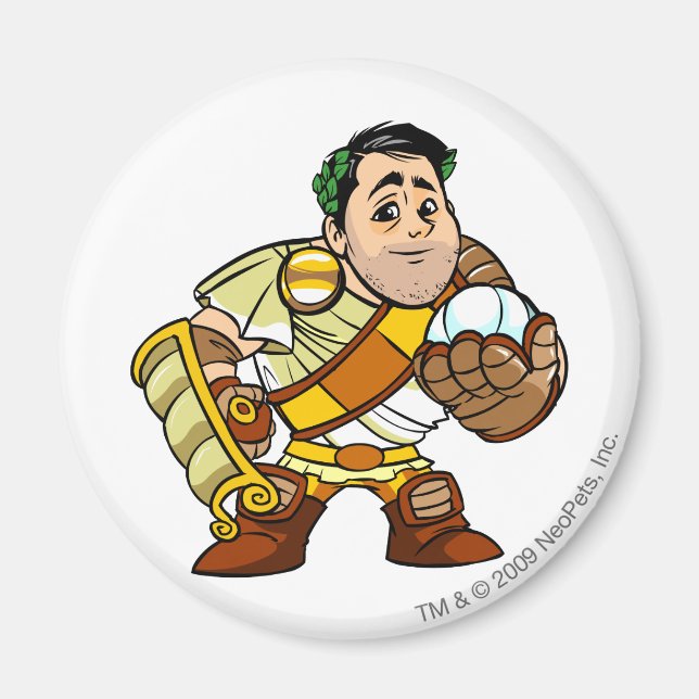 El Picklesaur Staff Altador Player Magnet (Front)