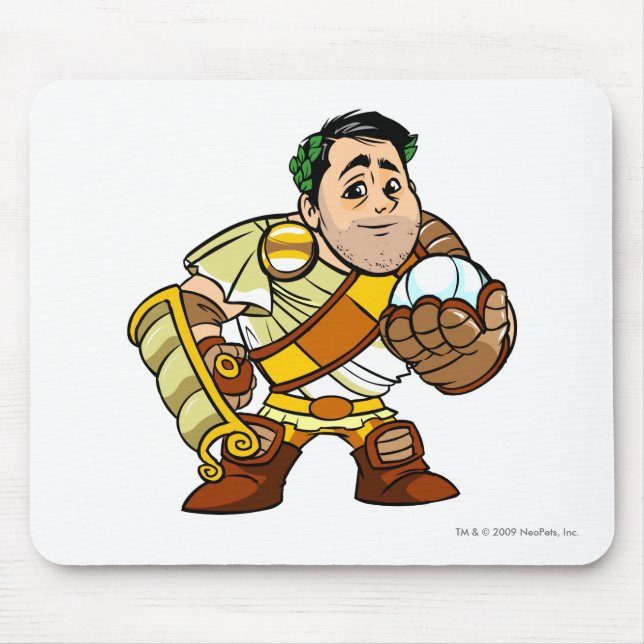 El Picklesaur Staff Altador Player Mouse Mat (Front)